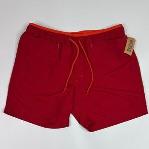 Duluth Trading Co Red Grab 7" Shorts NWT Large